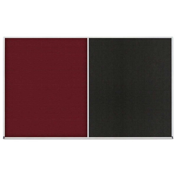 Enclosed Corkboard, 1 Door, 24"x36", 4" Fra